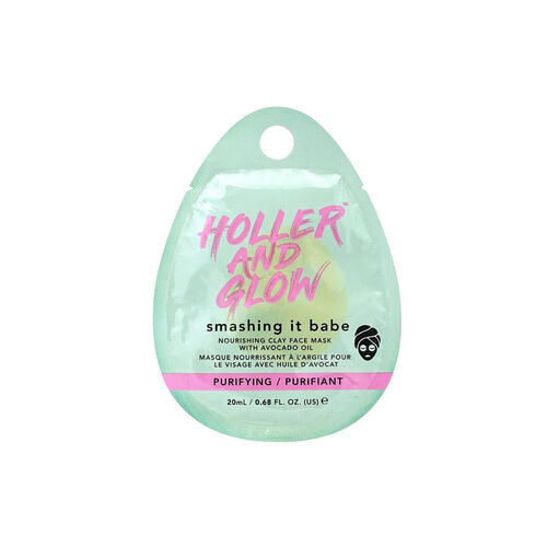 Holler & Glow Avocado Clay Face Mask