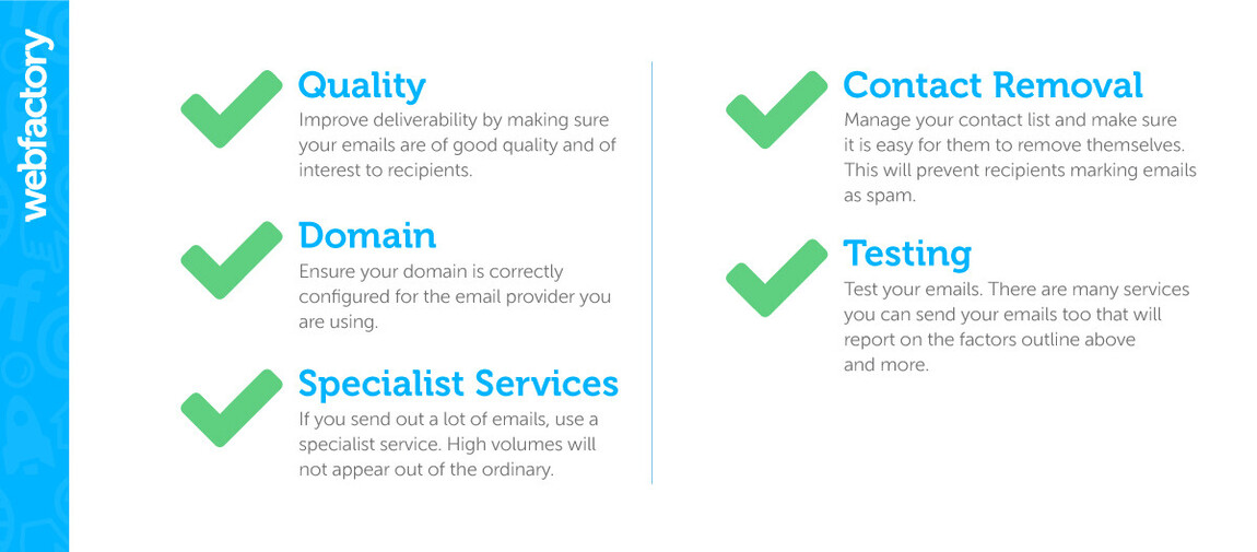 Tips for email deliverabilty