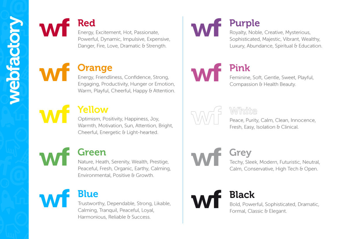 Logo colour meanings
