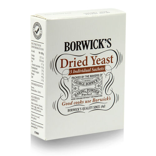 Borwicks Dried Yeast (6x6g sachets) 36g