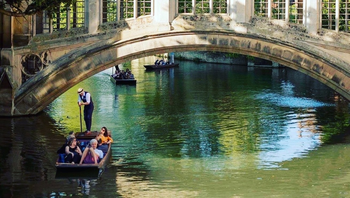Punting in Cambridge