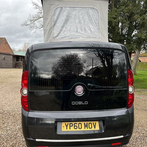 2010 (60)reg Fiat Doblo Max M-Jet Diesel 1598cc Camper Van 2 Berth Pro Conversion