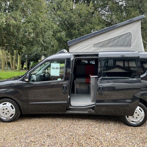 2010 (60)reg Fiat Doblo Max M-Jet Diesel 1598cc Camper Van 2 Berth Pro Conversion