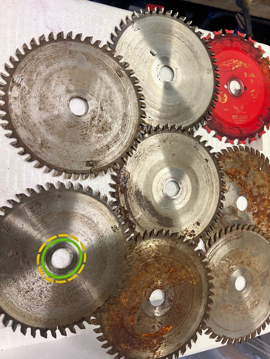 TCT Circular Saw Sharpening