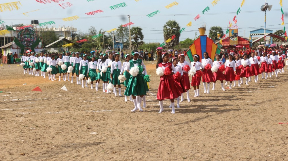 மன்னார் பேசாலை சென் மேரிஸ் வித்தியாலயத்தின் வருடாந்த விளையாட்டுப் போட்டிகள்.