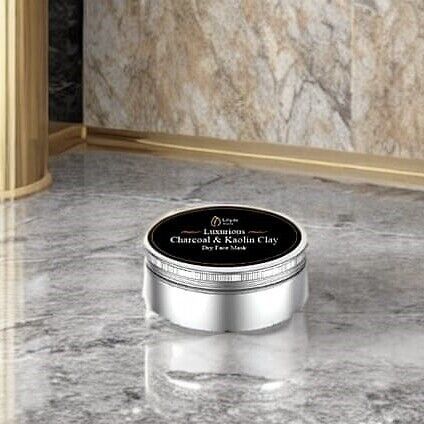 Luxurious Charcoal & Kaolin Clay  Dry Face Mask