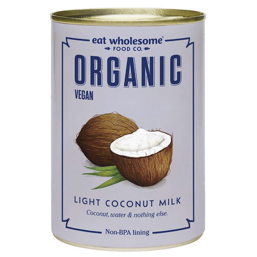 Eat Wholesome Organic Coconut Milk with No Guar Gum 400 ml (Pack of 4)
