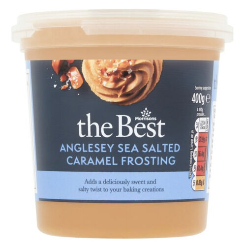 Morrisons The Best Anglesey Sea Salted & Caramel Frosting 400g