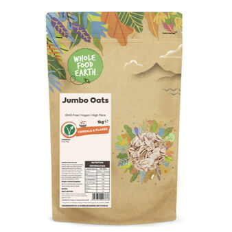 Jumbo Porridge Oats by Wholefood Earth 1kg