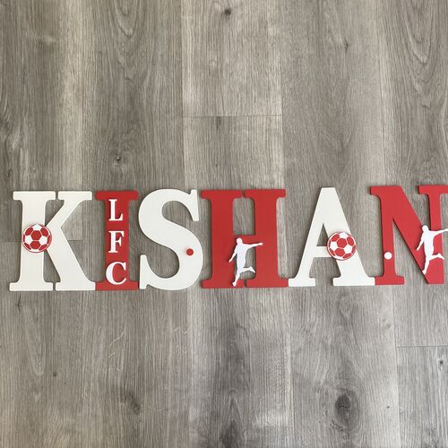 FOOTBALL THEME letters