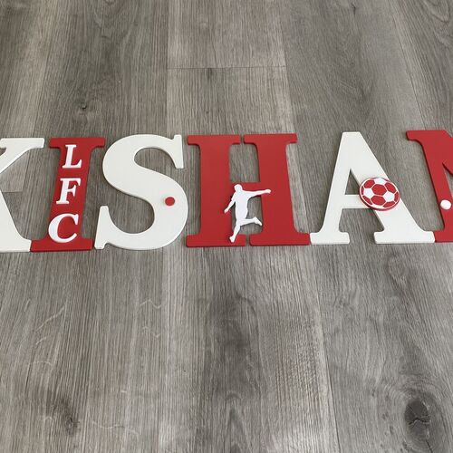 FOOTBALL THEME letters