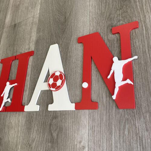 FOOTBALL THEME letters