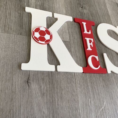 FOOTBALL THEME letters