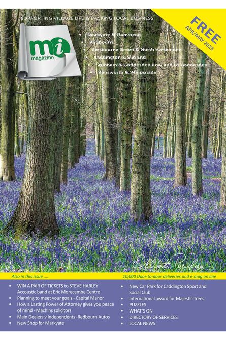Latest Issues | MiMagazine | Trade and Services Magazine Luton | Community Quality Magazine Harpenden | Leaflets door-to-door Redbourn