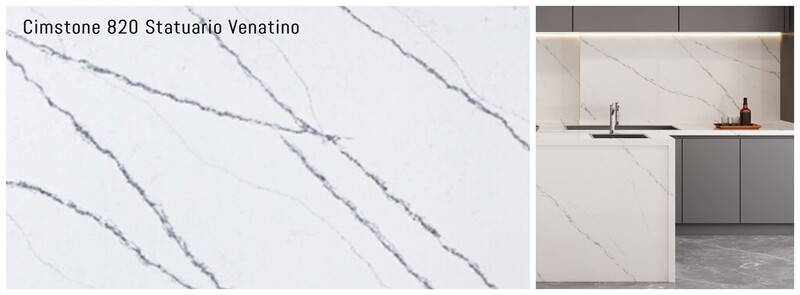 Cimstone 820 Statuario Venatino