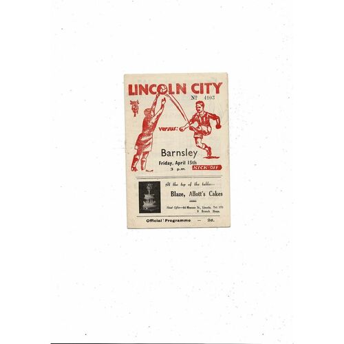 Barnsley Away Football Programmes