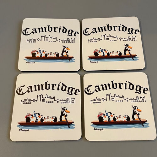 'Punting in Cambridge' Coaster