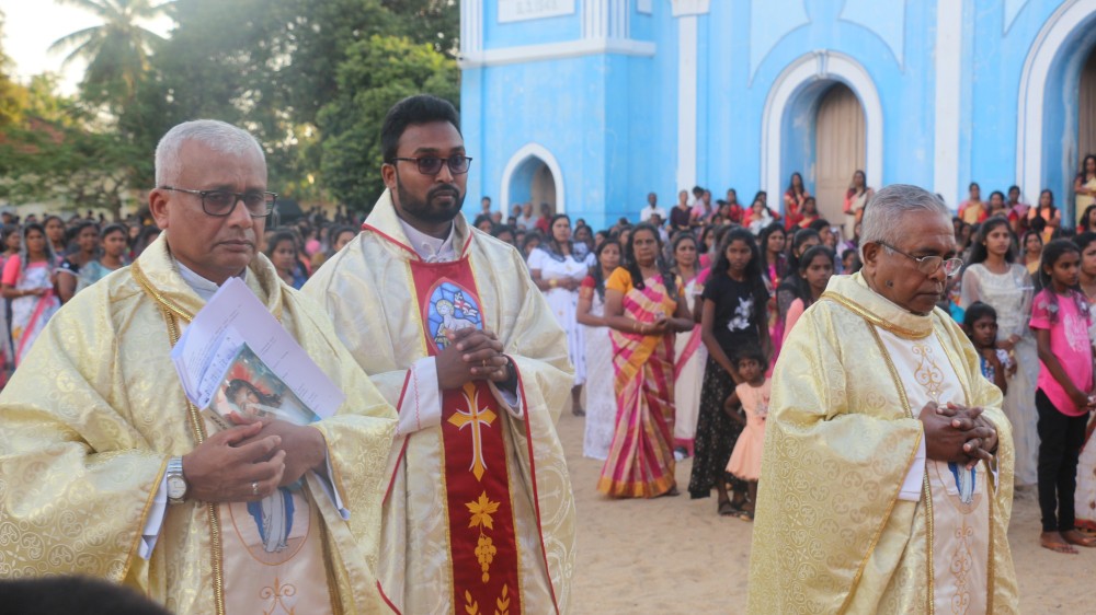 பேசாலையில் புனித வியாழன் திருச்சடங்கு