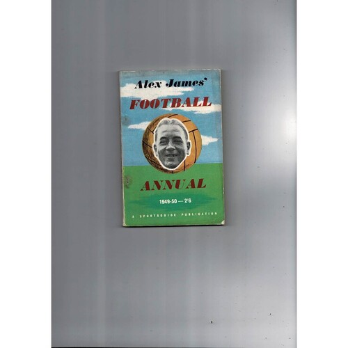 1949/50 Alex James Football Annual