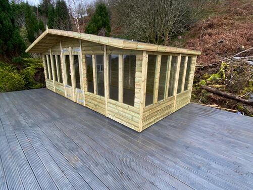 #SHA006 20x10 Apex Summer House