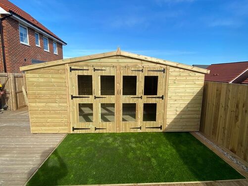 #SHA007 16x10 Apex Summer House