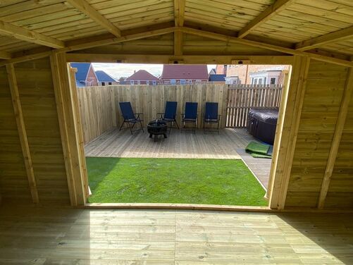 #SHA007 16x10 Apex Summer House