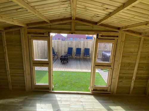 #SHA007 16x10 Apex Summer House