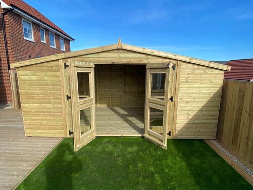 #SHA007 16x10 Apex Summer House