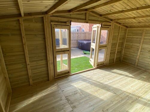 #SHA007 16x10 Apex Summer House