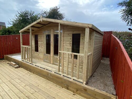 #SHA008 14x10 Apex Summer House