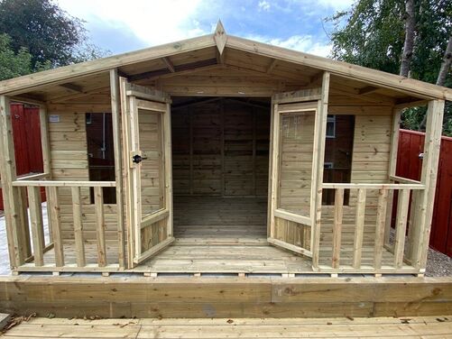 #SHA008 14x10 Apex Summer House