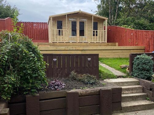 #SHA008 14x10 Apex Summer House