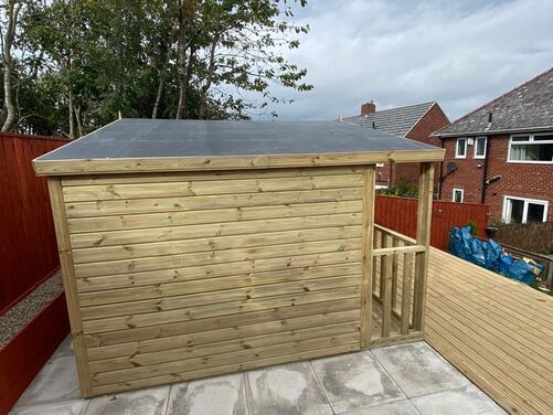 #SHA008 14x10 Apex Summer House