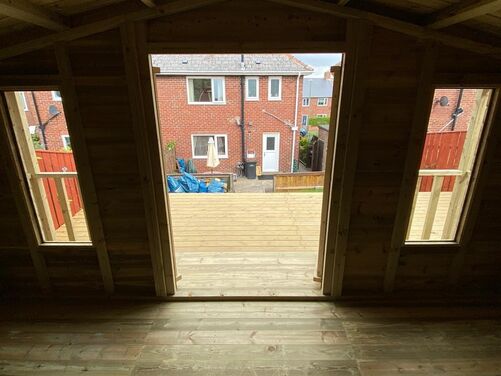 #SHA008 14x10 Apex Summer House