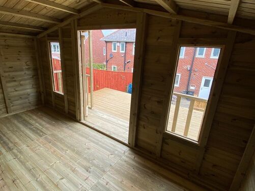 #SHA008 14x10 Apex Summer House