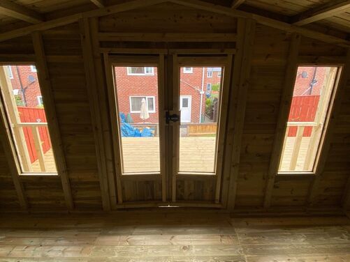 #SHA008 14x10 Apex Summer House