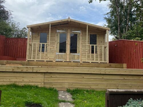 #SHA008 14x10 Apex Summer House