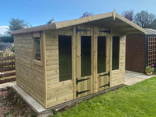 #SHA009 10x10 Apex Summer House