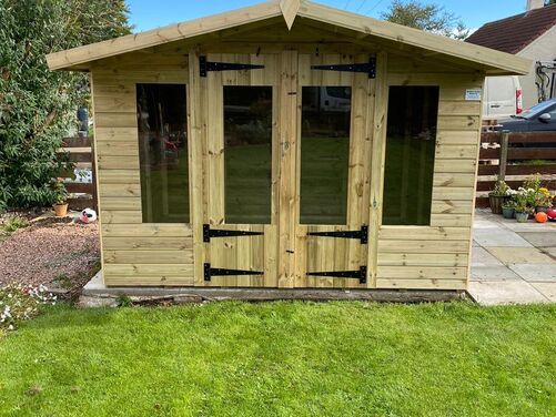 #SHA009 10x10 Apex Summer House