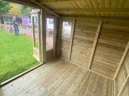 #SHA009 10x10 Apex Summer House