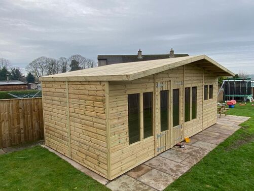 #SHA037 20x10 Apex Summer House