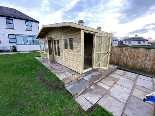 #SHA037 20x10 Apex Summer House