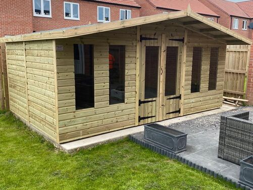 #SHA011 16x10 Apex Summer House