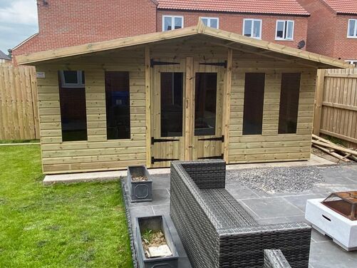 #SHA011 16x10 Apex Summer House