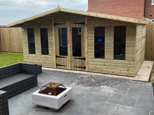 #SHA011 16x10 Apex Summer House