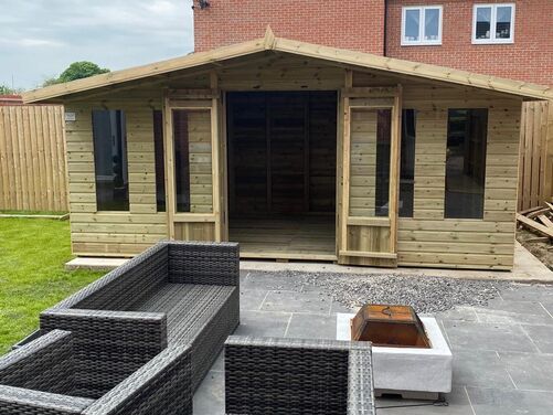 #SHA011 16x10 Apex Summer House