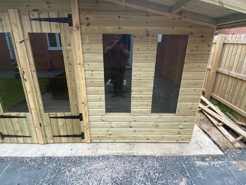 #SHA011 16x10 Apex Summer House