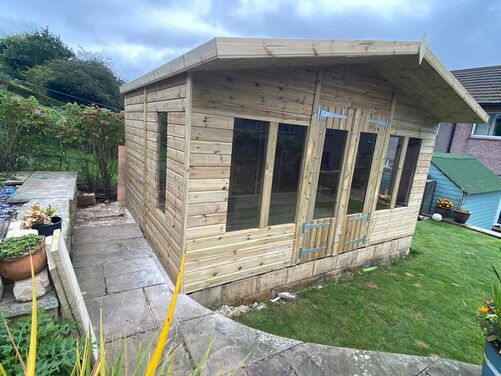 #SHA012 14x10 Apex Summer House