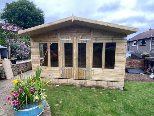 #SHA012 14x10 Apex Summer House