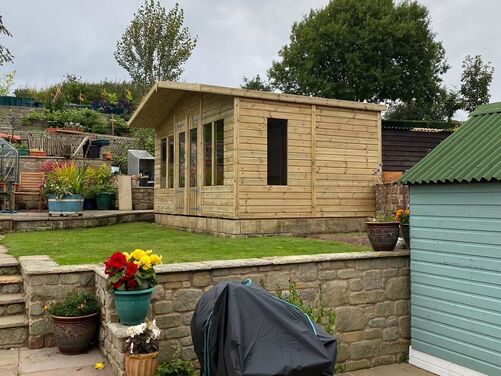 #SHA012 14x10 Apex Summer House